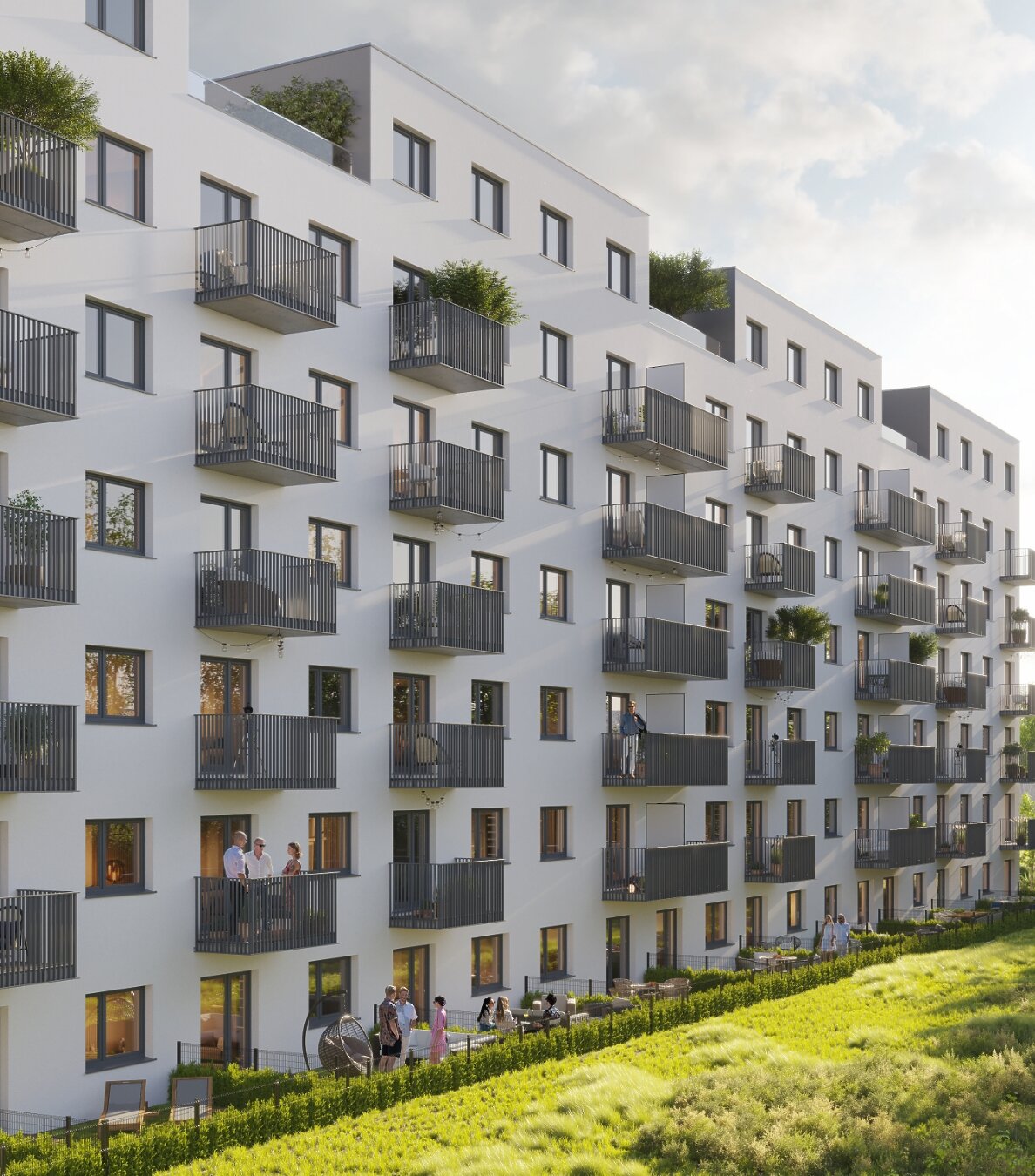 blok mieszkaniowy